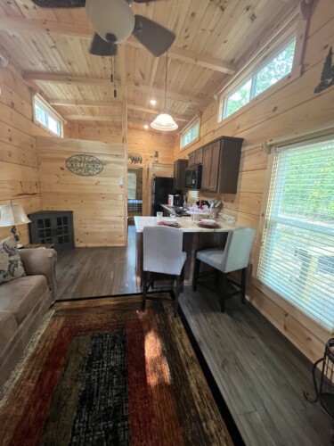 tiny cabin rentals tennessee