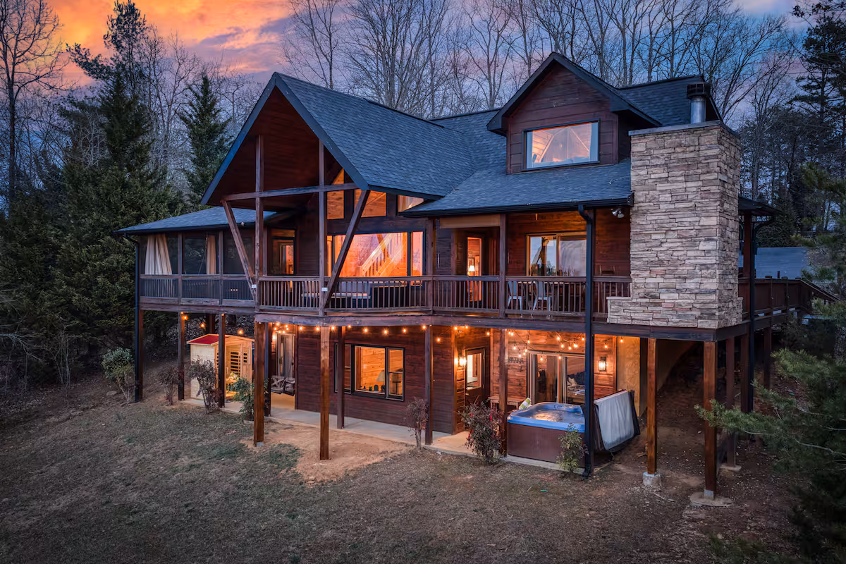cabins in north georgia